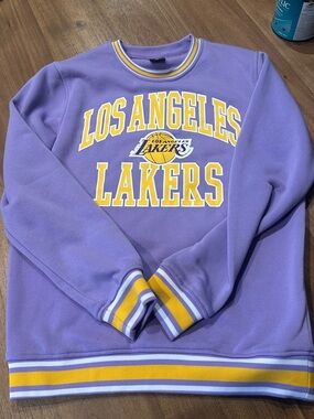 NBA Los Angeles Lakers Purple Crewneck